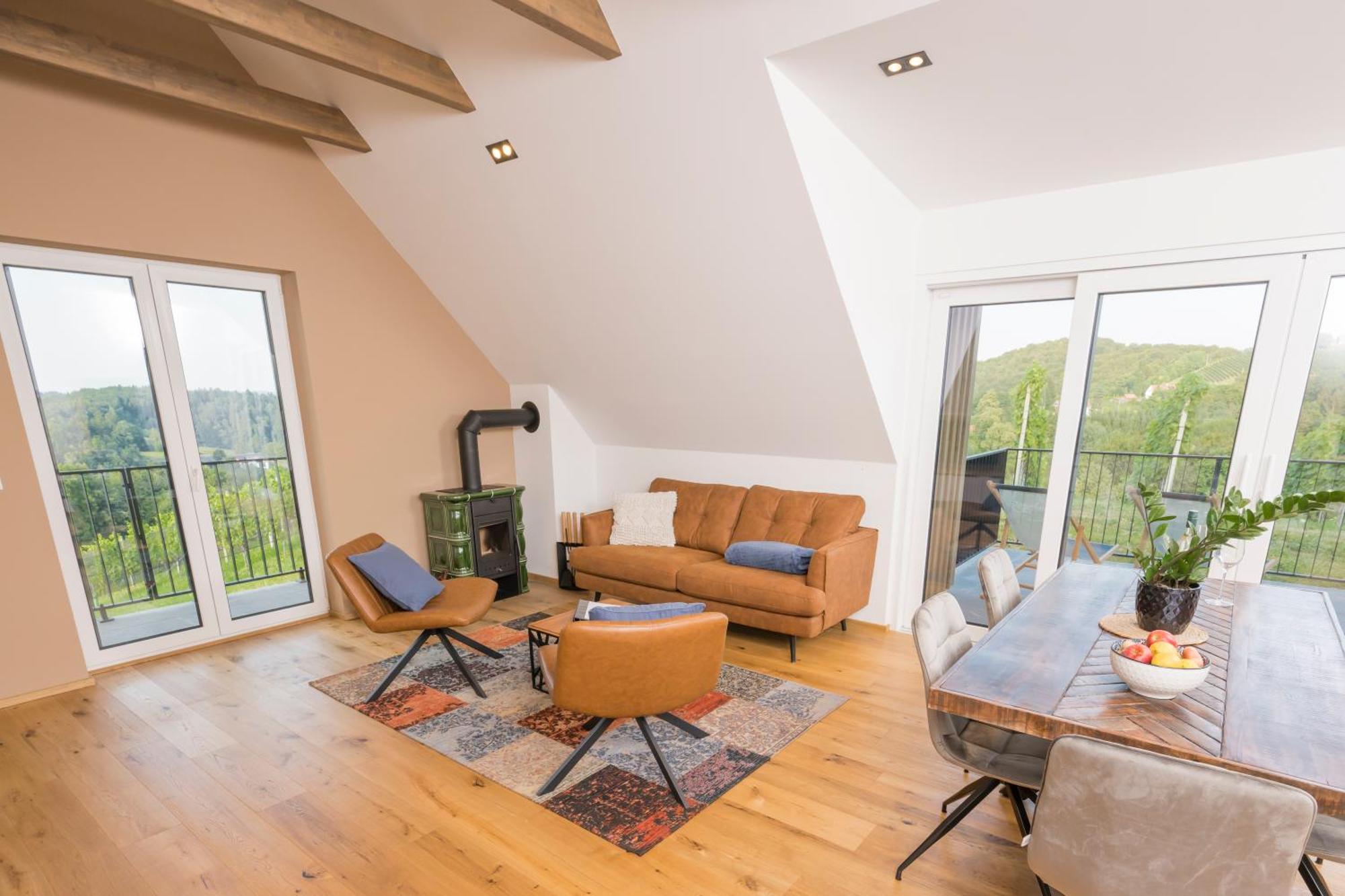 Weinzeit Chalets Gamlitz Kamer foto